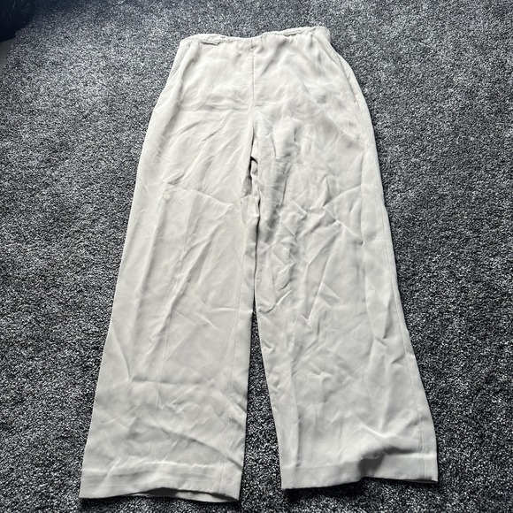 Giorgio Armani Pants - Giorgio Armani Dress Pants Womens 44 Beige Crepe Lined Relaxed Leg Italy Career